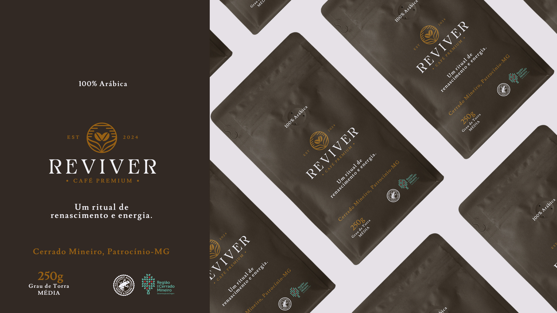 Café Reviver — Aplicação